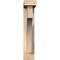 Ekena Millwork Westlake Block Smooth Bracket w/ Offset Brace, Douglas Fir, 3 1/2"W x 14"D x 18"H BKT0402X14X18WTL05SDF - alternate 3